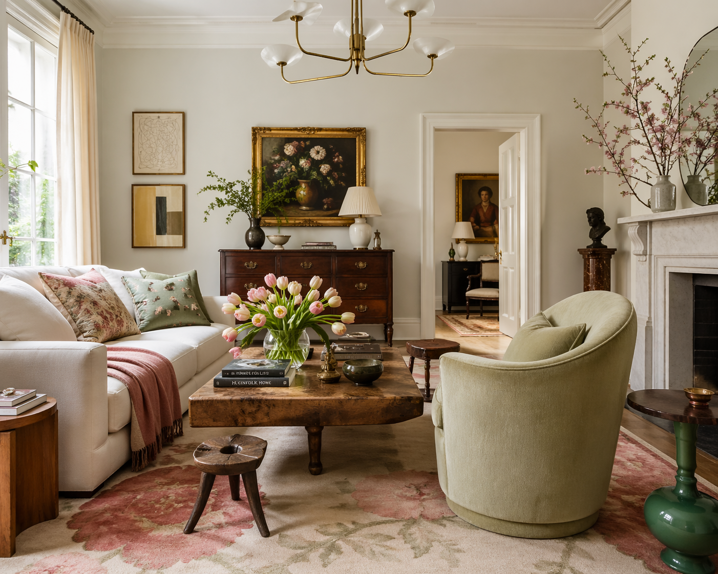 Old Meets New: How to Mix Antiques Into Your Spring Refresh