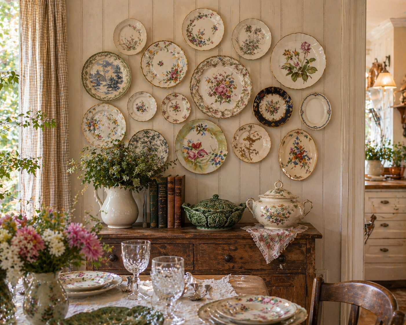 Antique China Wall Decor